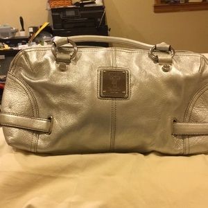 Tignanello silver bag